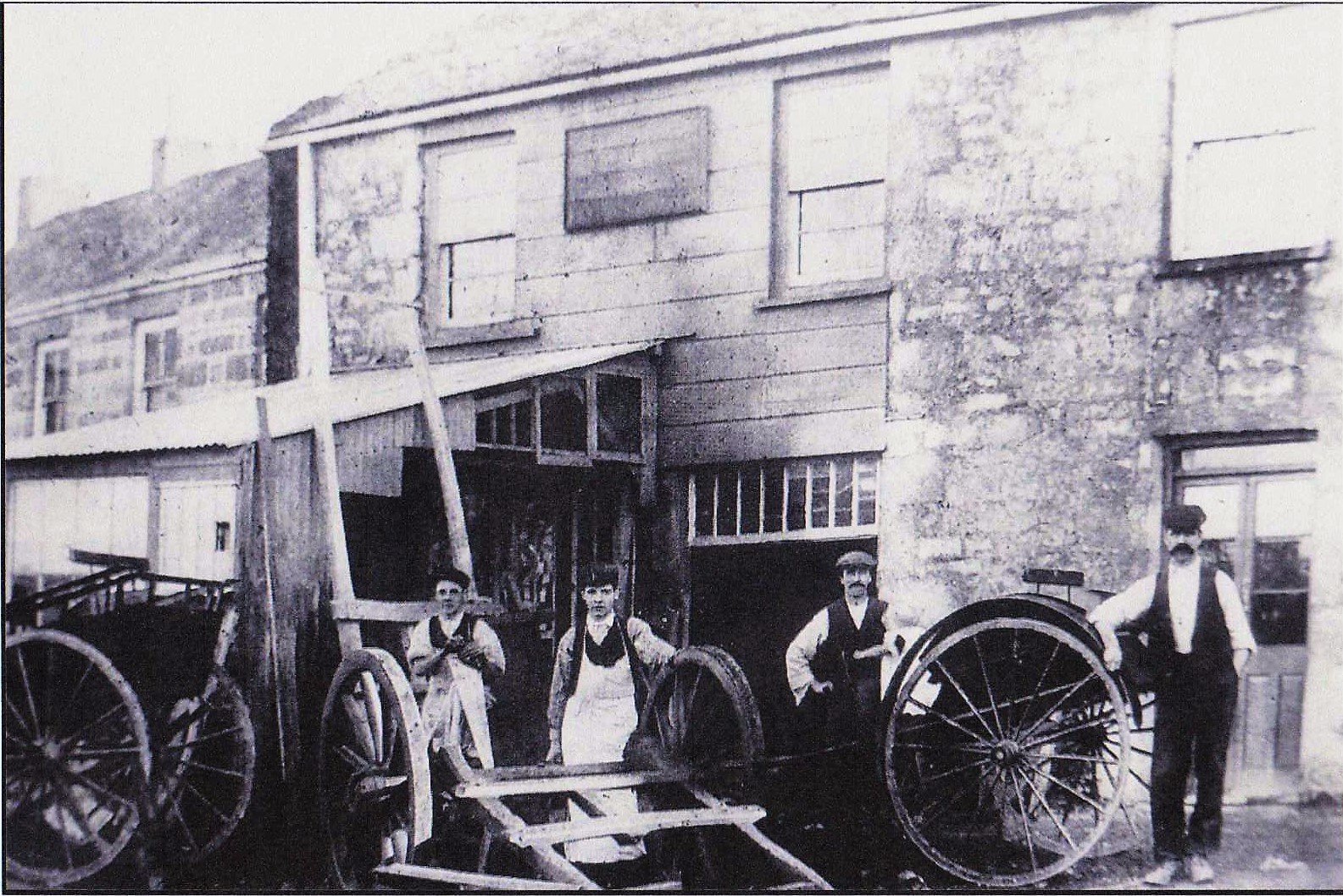 four lanes carpenters shop 1920s